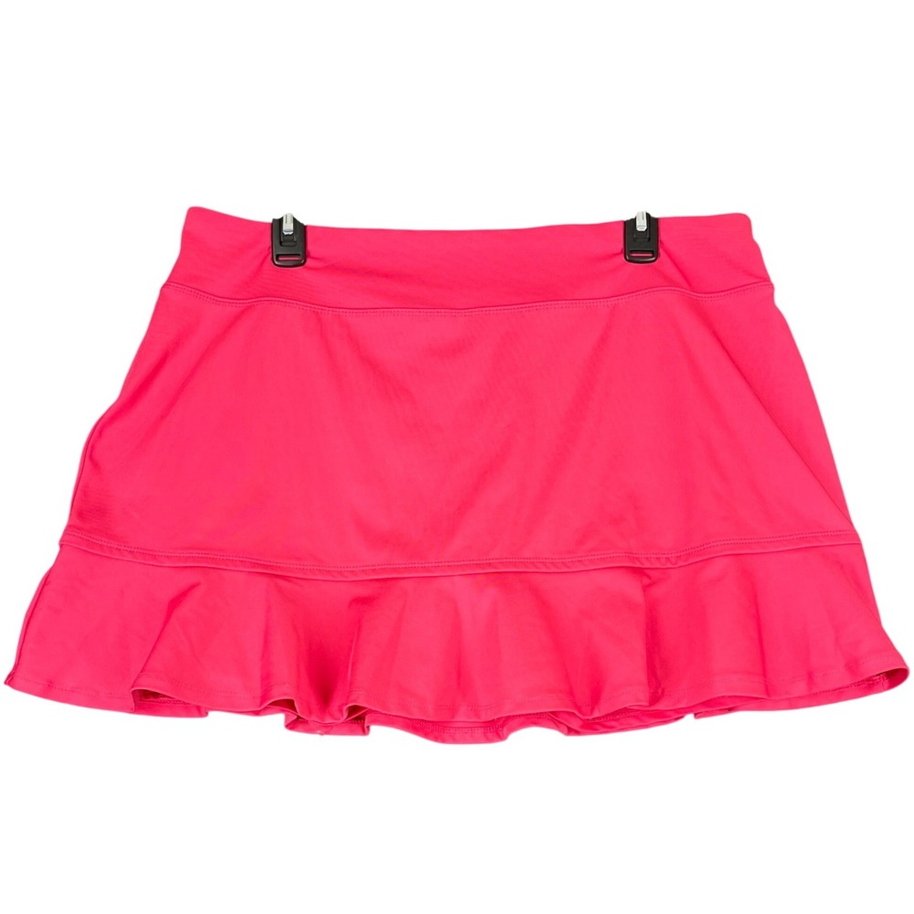 Tommy Bahama Golf Skort Womens XL Ruffle Hem Lined Activewear Performance tennis